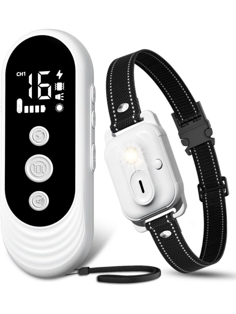 Rechargeable Dog Training Collar, 3300ft Remote, Waterproof, Beep & Vibration